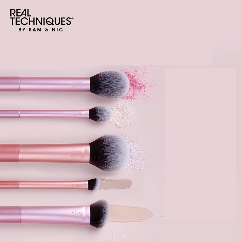 Bộ Cọ 5 cây RT REAL TECHNIQUES Face Essentials Set Brush 01483
